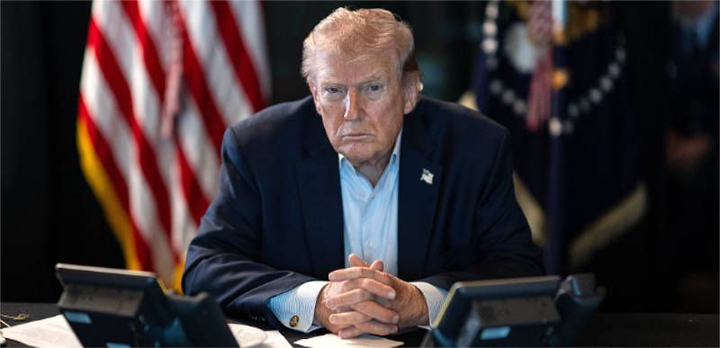 Trump Arremete Contra los "Corruptos y Locos Medios Fake News" por su Cobertura de la Guerra contra Irán